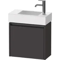 Duravit Waschtischunterschrank Ketho.2 48,4x23,8cm, An R, gra m, 1 Tür, wandhängend