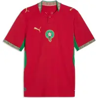 Puma Marruecos 25/26 Replica Heim Kurzarm-t-shirt Rot M Mann Rot M