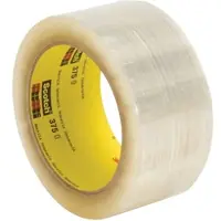 3M Scotch Verpackungsklebeband 375 E, Transparent, 50 mm x 66 m, 0,075 mm