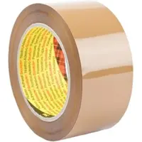 3M Scotch Verpackungsklebeband 375 E, Braun, 50 mm x 66 m, 0,075 mm