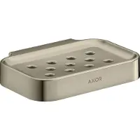 Hansgrohe AXOR UNIVERSAL Circular Seifenschale, 42805830, Farbe: Polished Nickel