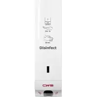 Cws Desinfektionsmittelspender Paradise Disinfect 500 ml hochwertige Verarbeitung, kein Nachtropfen