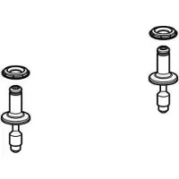Geberit 243987001 ONE Fixierbolzen für WC-Sitz