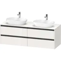 Duravit K24899L83830000 Konsolen-WTU wandhängend Ketho2 550x1