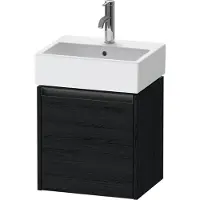 Duravit Waschtischunterschrank Ketho.2 43,4x33,8x44cm, 1 Tür, wd, An re, Ei sw