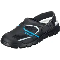 ABEBA 7341 Clog schwarz/ blau - 36