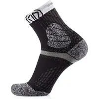 Sidas Trail Protect - Trailrunningsocken Black / Grey 37 - 38