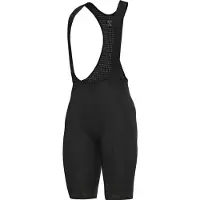 ALÉ Kurze Fahrradhose mit Trägern - PR-E STRADA 2.0 - Schwarz XL