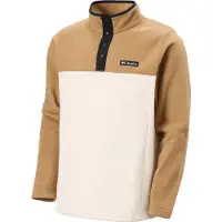 Columbia - Steens Mountain Half Snap II - Fleecepullover Gr XL beige/braun