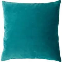 PAD Dekokissen "Smooth", emerald, unifarben, B:40cm H:2cm L:40cm, Polyester, Dekokissen_Sitzkissen_Kissenhüllen, Dekokissen, Perfekte Farbabstimmung