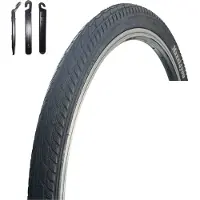 Bike-parts 1 x maxxi4you HY 156 Fahrradreifen in Schwarz 47-559 (26 x 1,75) inkl. maxxi4you Reifenheber
