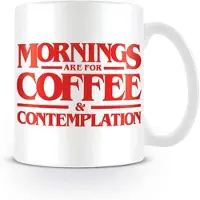 Stranger Things Tasse Coffee and Contemplation
