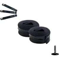 Bike-parts 2 x maxxi4you Fahrradschlauch AV 26" 40/62 - 559 (26 x 1,50 bis 2,40) inkl. maxxi4you Reifenheber