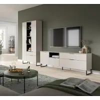 Freiraum Wohnwand >Noida< in kaschmir - 290x192x41cm (BxHxT)