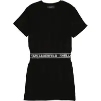 Karl Lagerfeld Kleid für den Alltag Z31152 S Schwarz Regular Fit