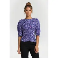 Isabel Marant Étoile Lidiane Blouse Blue Größe: 38 | Longsleeves Outlet | Damen | Blau