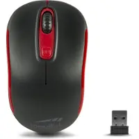 Speedlink CEPTICA kabellose Maus, fürs Büro/Home Office - 10m Reichweite, Schwarz/Rot