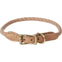 OYOY Living ZOO - Perry Hundehalsband, medium, caramel