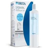 Brita Wasserfiltersystem – MyPure Slim – Ersatzkartusche – Bis zu 1 Jahr gefiltertes Wasser