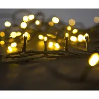 STREND PRO Lichterkette MagicHome Weihnachten Errai, 320 LED warmweiß, 8 Funktionen, 230 V, 50 Hz, IP44, für außen, Zuleitung 3 m, Beleuchtung, L-11 m