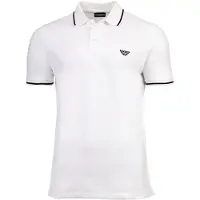 Emporio Armani Poloshirt EM001380 AF20424 U0002 Weiß Regular Fit