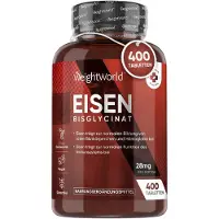 WeightWorld Eisen-Bisglycinat 28 mg 400 Tabletten