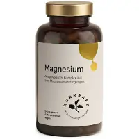 Kurkraft Magnesium Komplex Kapseln vegan – 360 mg elementares pro Tag Citrat + Oxid 147 g