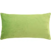 PAD Dekokissen "Smooth", grün, unifarben, B:25cm H:2cm L:50cm, Polyester, Dekokissen_Sitzkissen_Kissenhüllen, Dekokissen, Perfekte Farbabstimmung