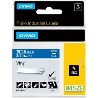 Dymo 1805417 - (19 mm) - Weiß auf blau - Tape