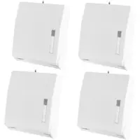 Plock GmbH Papierhandtuchspender Funny - Kunststoff - weiß - 4 Handtuchspender