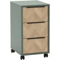 Schildmeyer Möbelpartner Rollcontainer »Piazza« grün, 32.6x59.7x39.1 cm