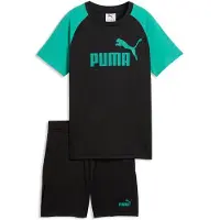 Puma Kinder Anzug ESS No.1 Logo Poly Tee and Shorts Set B
