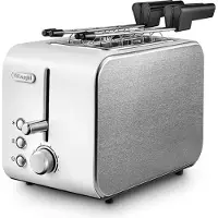 De'Longhi De’Longhi CTX 2203.W, 2 Scheibe(n), Silber, Weiß, 550 W, 220-240 V, 50 - 60 Hz