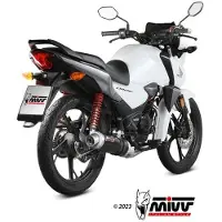 MIVV Gp Honda Cb 125 F 2023-h.088.lxb Homologiertes Vollliniensystem