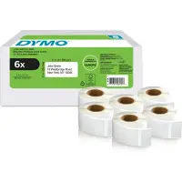 Dymo Multipack-bänderetiketten 25x54 Mm 6 Einheiten