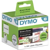 Dymo 99015 (S0722440) - (54 mm x 70 mm) - Schwarz auf weiß - Etikett