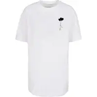 Mc Clothes T-Shirt "Damen Ladies Love In The Air Oversized Boyfriend Tee" 1 Stk.