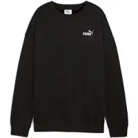 Puma ESS Small No. 1 Logo Relaxed Crew FL - schwarz, Größe:XS