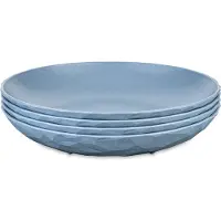 Koziol Speiseteller "CLUB PLATE" Teller Set, 4-tlg., spülmaschinengeeignet, melaminfrei, 220 mm