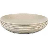 Koziol Speiseteller "CLUB PLATE" Teller Set, 4-tlg., spülmaschinengeeignet, melaminfrei, 220 mm