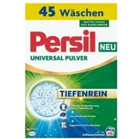 Persil Waschmittel Universal Tiefenrein, Pulver, 2,475 kg, Waschladungen 45