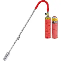 Rothenberger Industrial Breitstrahlbrenner Turbo Plus inkl. 2 Multigas Kartuschen (je 600 ml) mit br