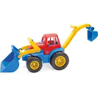Dantoy 2131 - BAGGER-PLASTIKRÄDER