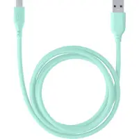 Cellularline Soft cable 120 cm - USB-C, 1,2 m, USB A, USB C, Grün