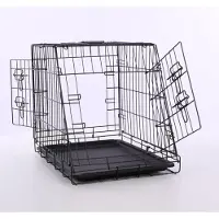 - Sloping Wire cage black - S 63x44x50,5cm - (540058529239)