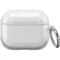 Cellularline Clear - AirPods Pro 3, Hülle, Transparent, Apple, AirPods Pro 3, Gummi, Kein Muster