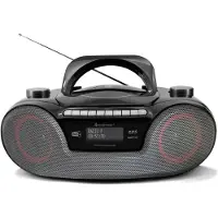 Soundmaster SCD8300SW, Digital, DAB+, Spieler, 12 W, MP3, LCD