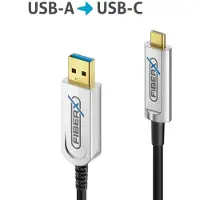 PureLink FiberX Serie - USB 3.1 Glasfaser Kabel - USB-A USB-C - 35m