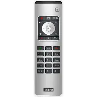 Yealink VCR11, VCR, Drucktasten, Schwarz, Silber