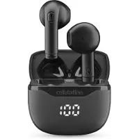 Cellularline Core, True Wireless Stereo (TWS), Anrufe/Musik, 102 g, Kopfhörer, Schwarz